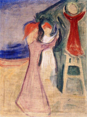 Jovem colhendo frutas (Edvard Munch) - Reprodução com Qualidade Museu