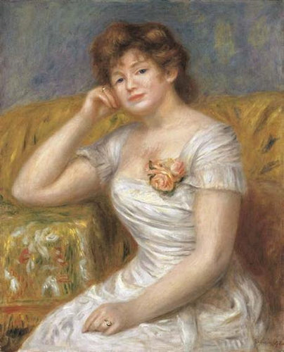 Madame Adrien Mithouard (Pierre-Auguste Renoir) - Reprodução com Qualidade Museu