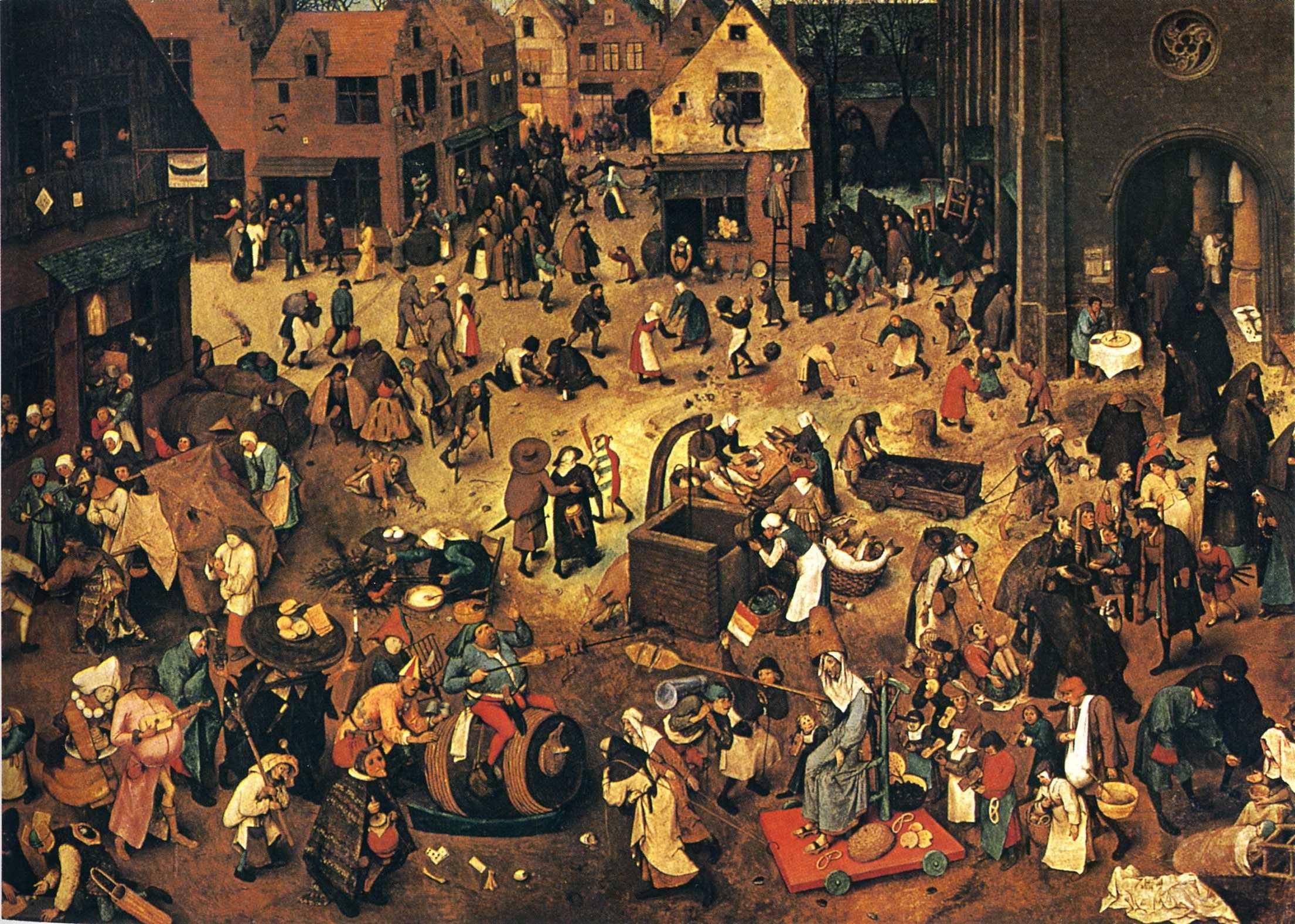 Jogos Infantis (1560) de Pieter Bruegel