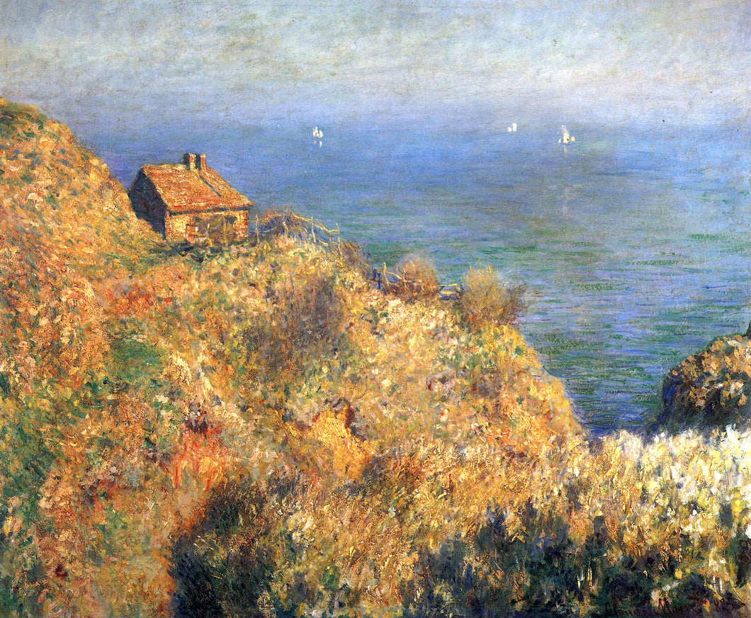 Fishermans House Varengeville (Claude Monet) - Reprodução com Qualidade Museu