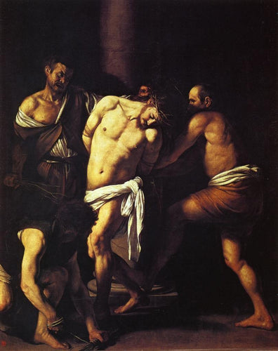 A Flagelação de Cristo (Caravaggio) - Reprodução com Qualidade Museu