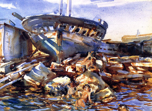 Flotsam and Jetsam (John Singer Sargent) - Reprodução com Qualidade Museu