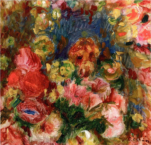Flores (Pierre-Auguste Renoir) - Reprodução com Qualidade Museu