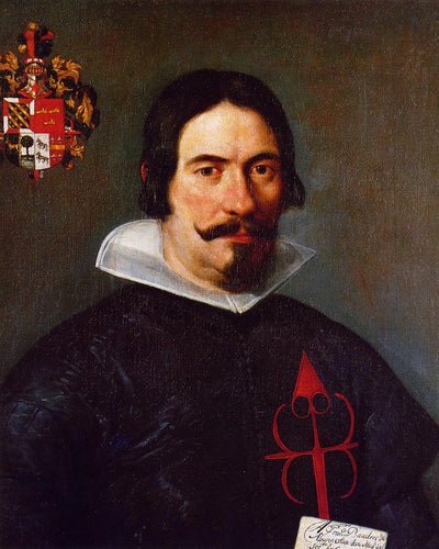 Francisco Bandres De Abarca (Diego velázquez) - Reprodução com Qualidade Museu