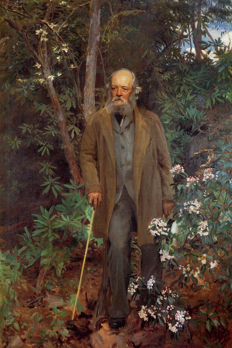 Retrato de Frederick Law Olmsted (John Singer Sargent) - Reprodução com Qualidade Museu
