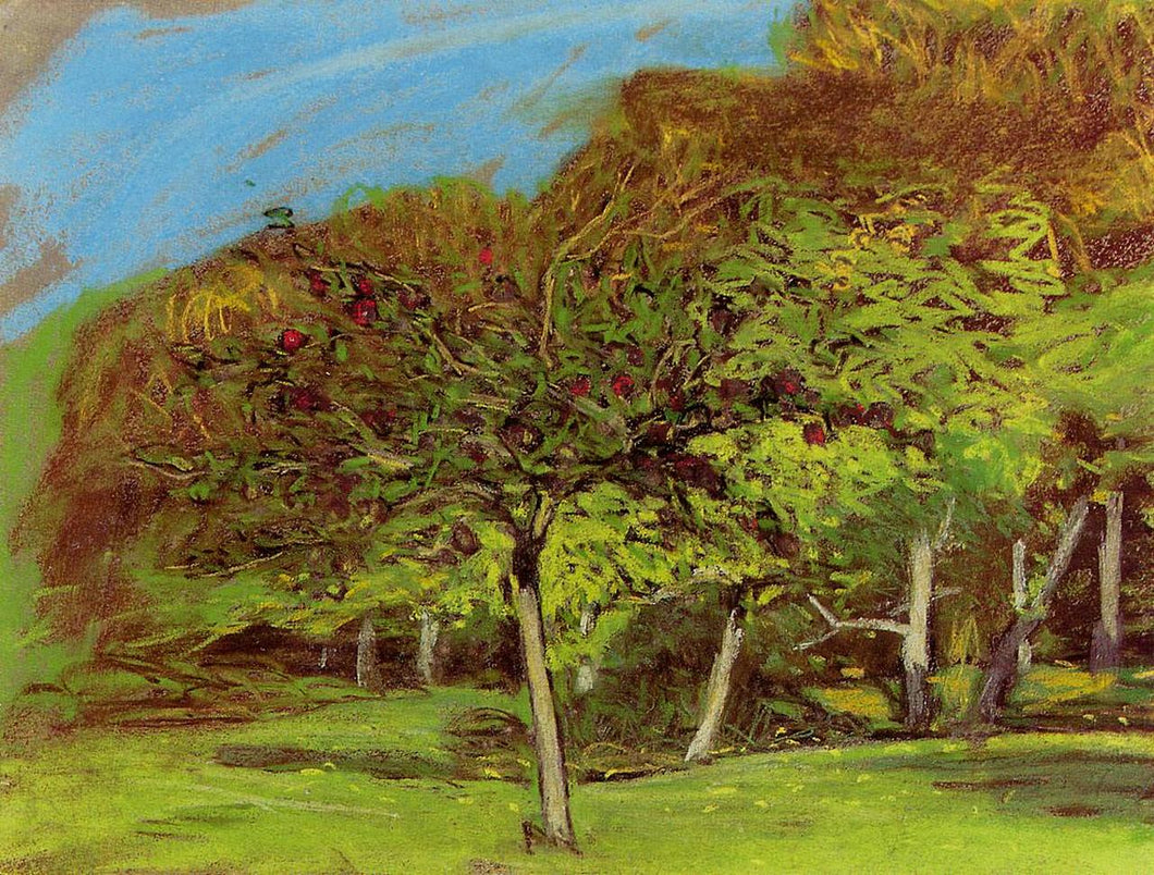 Árvores frutiferas (Claude Monet) - Reprodução com Qualidade Museu