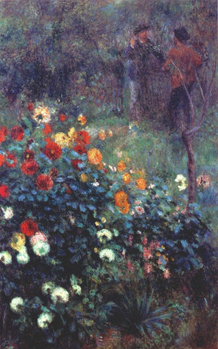 O Jardim da Rua Cortot (Pierre-Auguste Renoir) - Reprodução com Qualidade Museu