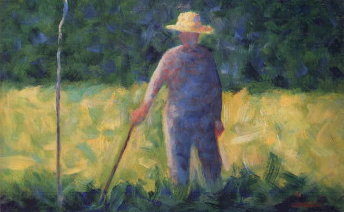 Jardineiro (Georges Seurat) - Reprodução com Qualidade Museu