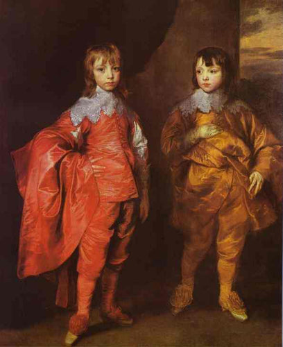 George Villiers, 2º duque de Buckingham (Anthony van Dyck) - Reprodução com Qualidade Museu