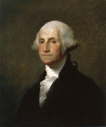 George Washington (Gilbert Stuart) - Reprodução com Qualidade Museu