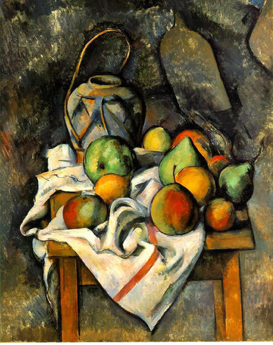 Jarra de gengibre (Paul Cézanne) - Reprodução com Qualidade Museu