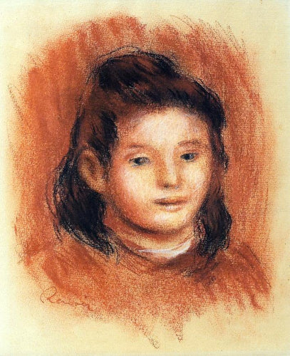Cabeças de Meninas (Pierre-Auguste Renoir) - Reprodução com Qualidade Museu