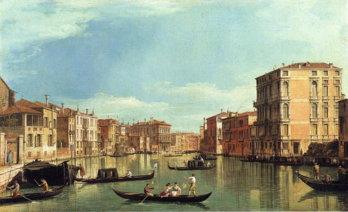 Grande Canal Entre o Palazzo Bembo e o Palazzo Vendramin - Replicarte