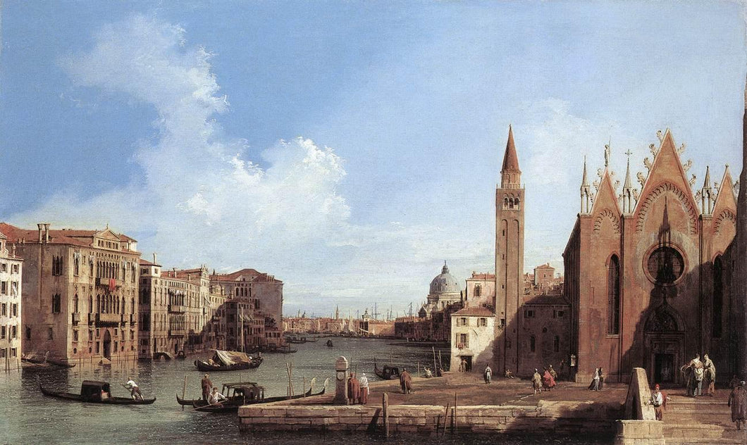 Grande Canal, de Santa Maria Della Carita até o Bacino Di San Marco - Replicarte