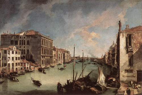 O Grande Canal do Campo San Vio Veneza - Replicarte