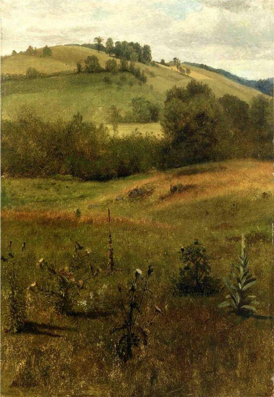 Green Mountains, Vermont (Albert Bierstadt) - Reprodução com Qualidade Museu