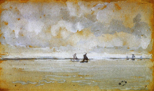 Gray Note - Mouth Of The Thames (James Abbott McNeill Whistler) - Reprodução com Qualidade Museu