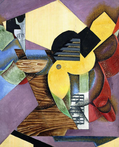 Guitarra (Juan Gris) - Reprodução com Qualidade Museu