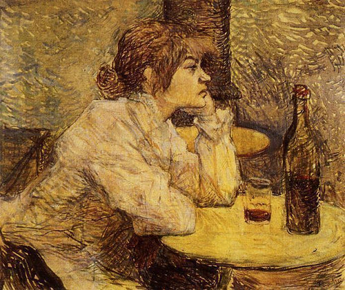 A ressaca (Henri de Toulouse-Lautrec) - Reprodução com Qualidade Museu
