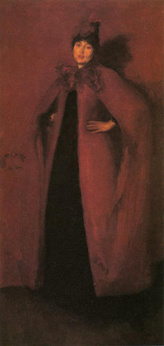 Harmony In Red Lamplight (James Abbott McNeill Whistler) - Reprodução com Qualidade Museu