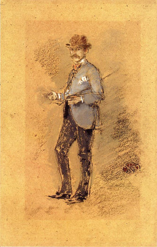 Harper Pennington (James Abbott McNeill Whistler) - Reprodução com Qualidade Museu