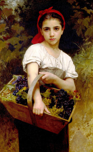 Colheitadeira (William-Adolphe Bouguereau) - Reprodução com Qualidade Museu