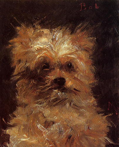Cabeça de cachorro (Edouard Manet) - Reprodução com Qualidade Museu