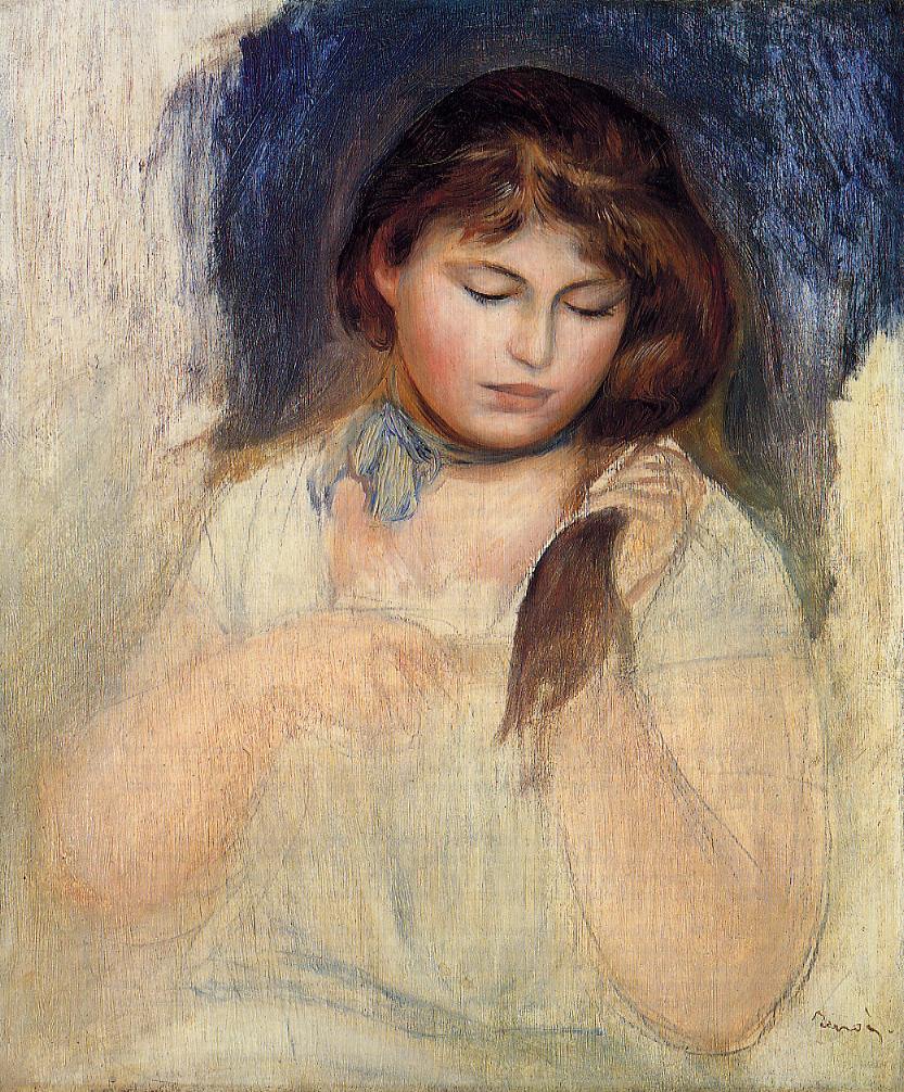 Chefe de Gabrielle (Pierre-Auguste Renoir) - Reprodução com Qualidade Museu
