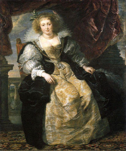 Helena Fourment (Peter Paul Rubens) - Reprodução com Qualidade Museu