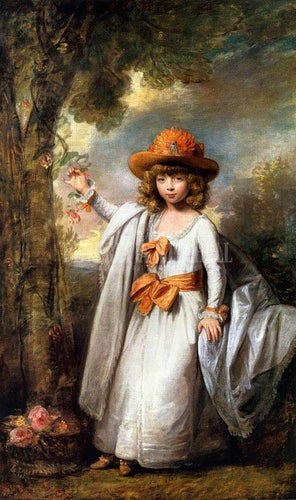 Henrietta Elizabeth Frederica Vane (Gilbert Stuart) - Reprodução com Qualidade Museu