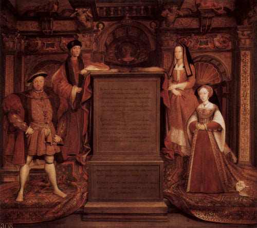 Henry VII, Elisabeth Of York, Henry VIII e Jane Seymour