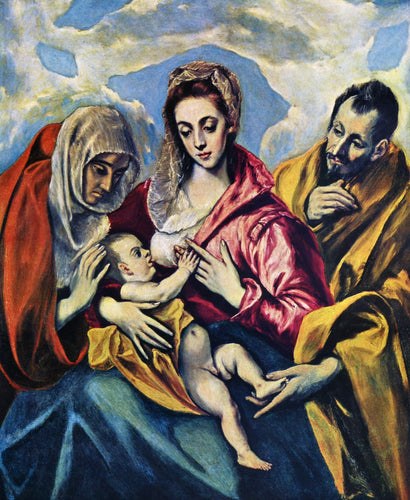 Sagrada Família com Santa Ana - Replicarte