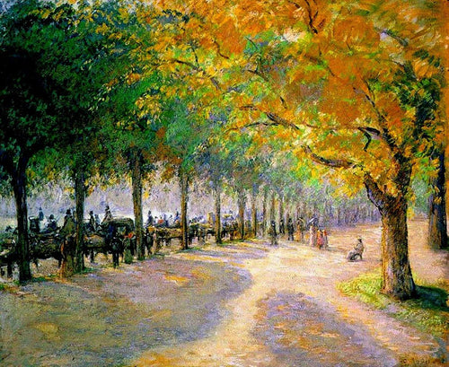 Hyde Park Londres (Camille Pissarro) - Reprodução com Qualidade Museu