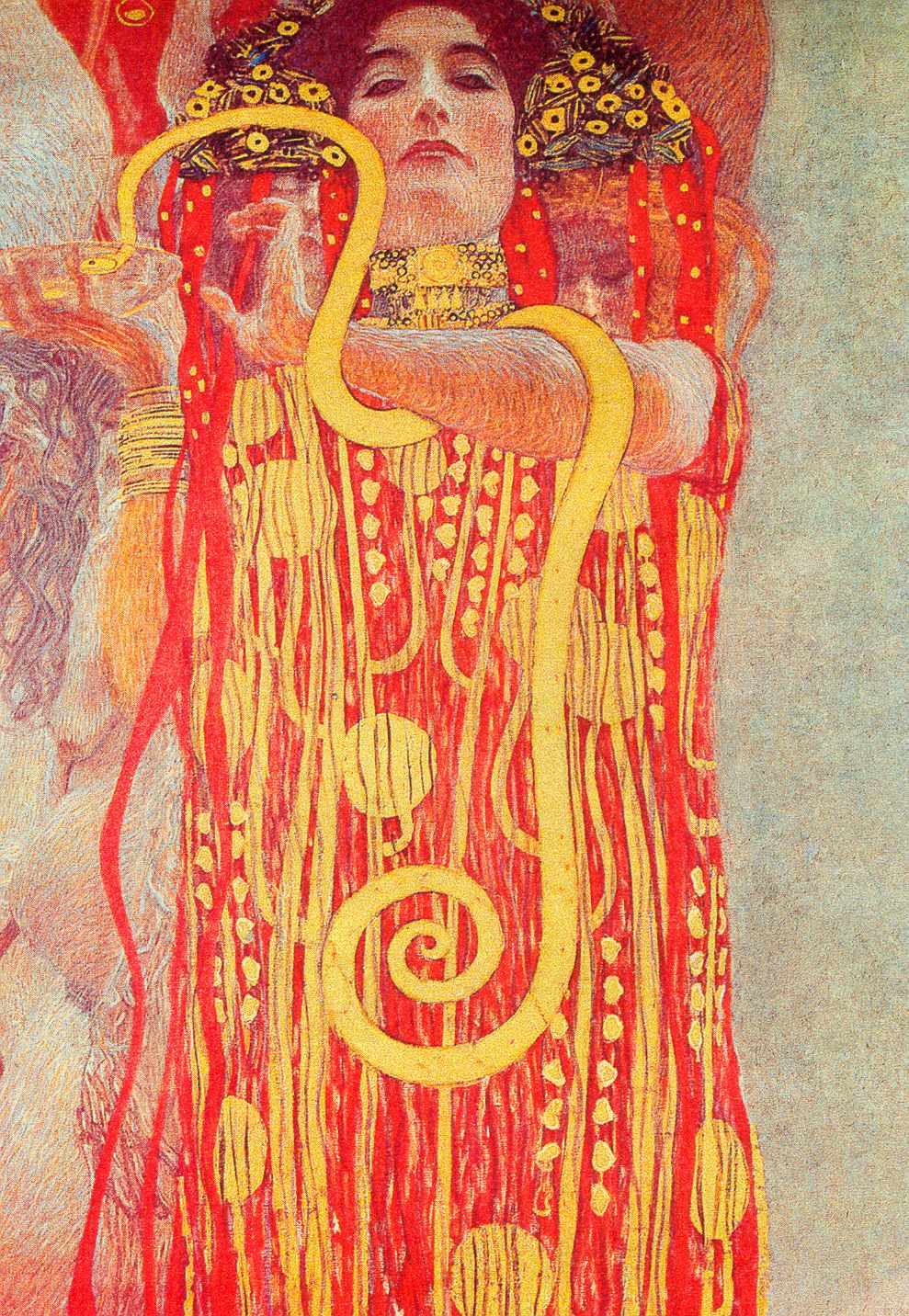 Hygieia (Gustav Klimt) - Reprodução com Qualidade Museu
