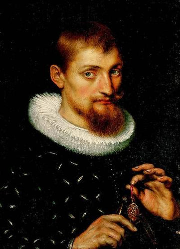 Retrato de um jovem estudioso (Peter Paul Rubens) - Reprodução com Qualidade Museu