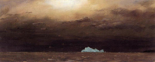 Iceberg Newfoundland (Frederic Edwin Church) - Reprodução com Qualidade Museu