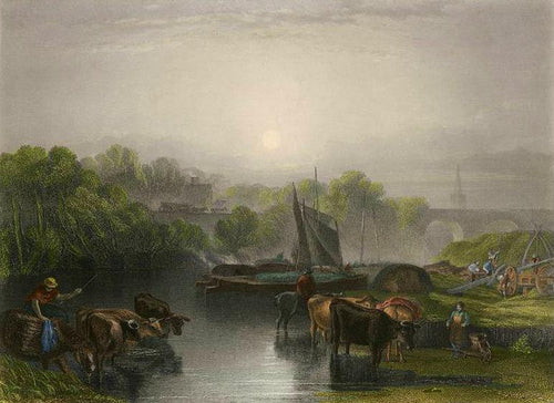 Abingdon (Joseph Mallord William Turner) - Reprodução com Qualidade Museu