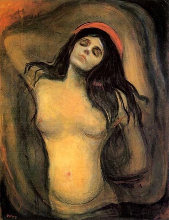Madonna (Edvard Munch) - Reprodução com Qualidade Museu