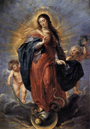 Concepção imaculada (Peter Paul Rubens) - Reprodução com Qualidade Museu