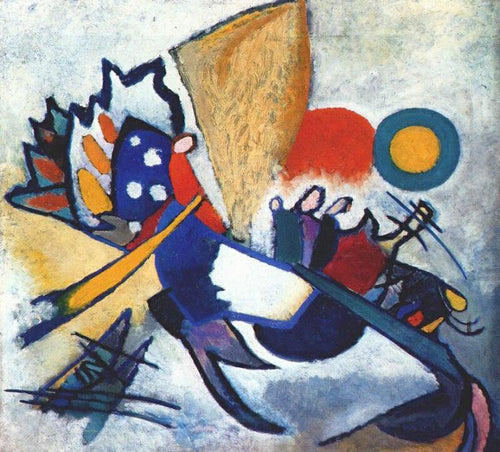 Improvisação 209 (Wassily Kandinsky) - Reprodução com Qualidade Museu