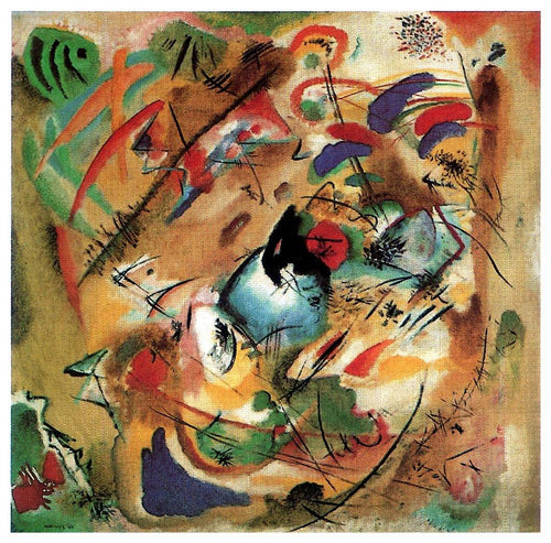 Improvisação - Sonhadora (Wassily Kandinsky) - Reprodução com Qualidade Museu