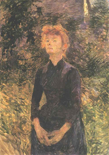 Em Batignolles (Henri de Toulouse-Lautrec) - Reprodução com Qualidade Museu