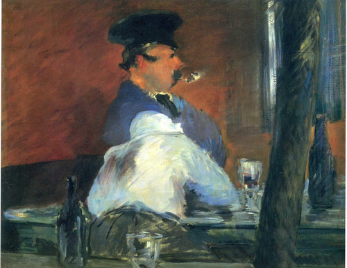No Bar Le Bouchon (Edouard Manet) - Reprodução com Qualidade Museu