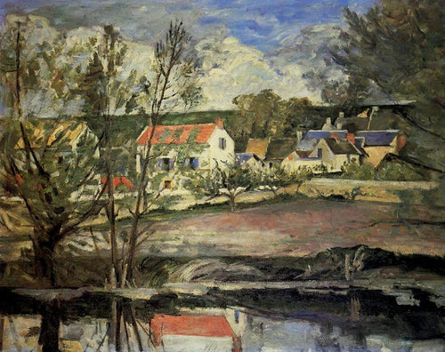 No Vale Oise (Paul Cézanne) - Reprodução com Qualidade Museu