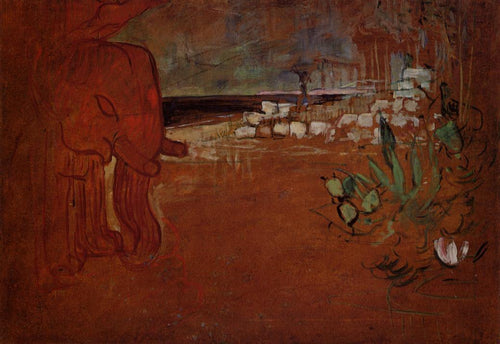 Decoração Indiana (Henri de Toulouse-Lautrec) - Reprodução com Qualidade Museu