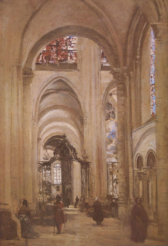 Interior da Catedral de St. Etienne Sens