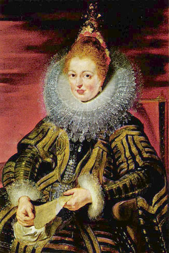 Isabella, Regente dos Países Baixos (Peter Paul Rubens) - Reprodução com Qualidade Museu