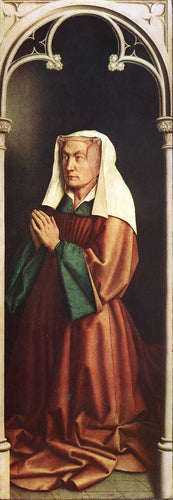 Isabella Borluut, Painel do Retábulo de Ghent