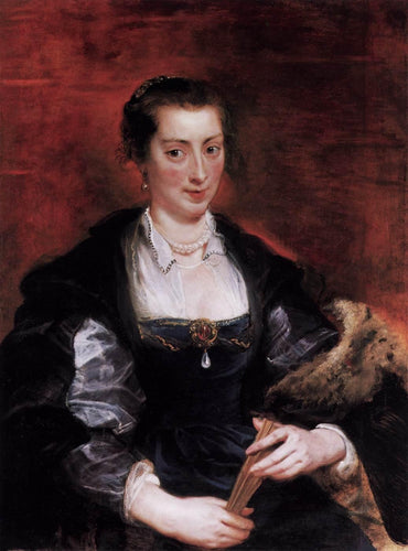 Isabella Brandt, primeira esposa (Peter Paul Rubens) - Reprodução com Qualidade Museu