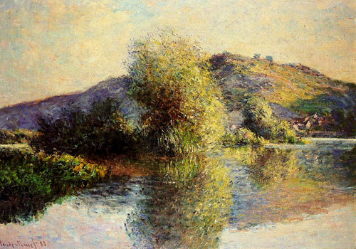 Ilhas em Port-Villez (Claude Monet) - Reprodução com Qualidade Museu